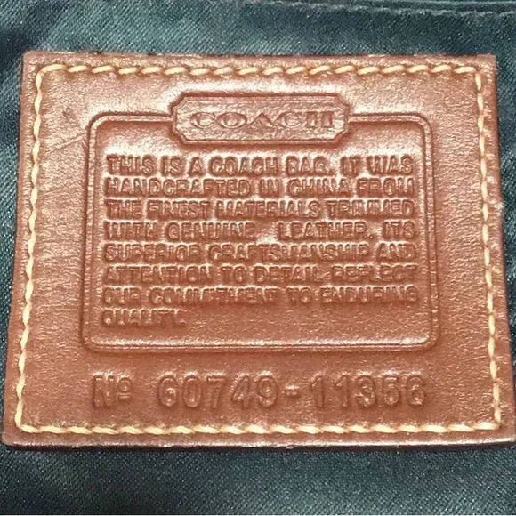 COACH Holiday Patchwork Bleecker Hobo Crossbody/Shoulder Bag, Leather/Suede, Y2K - Picture 15 of 15